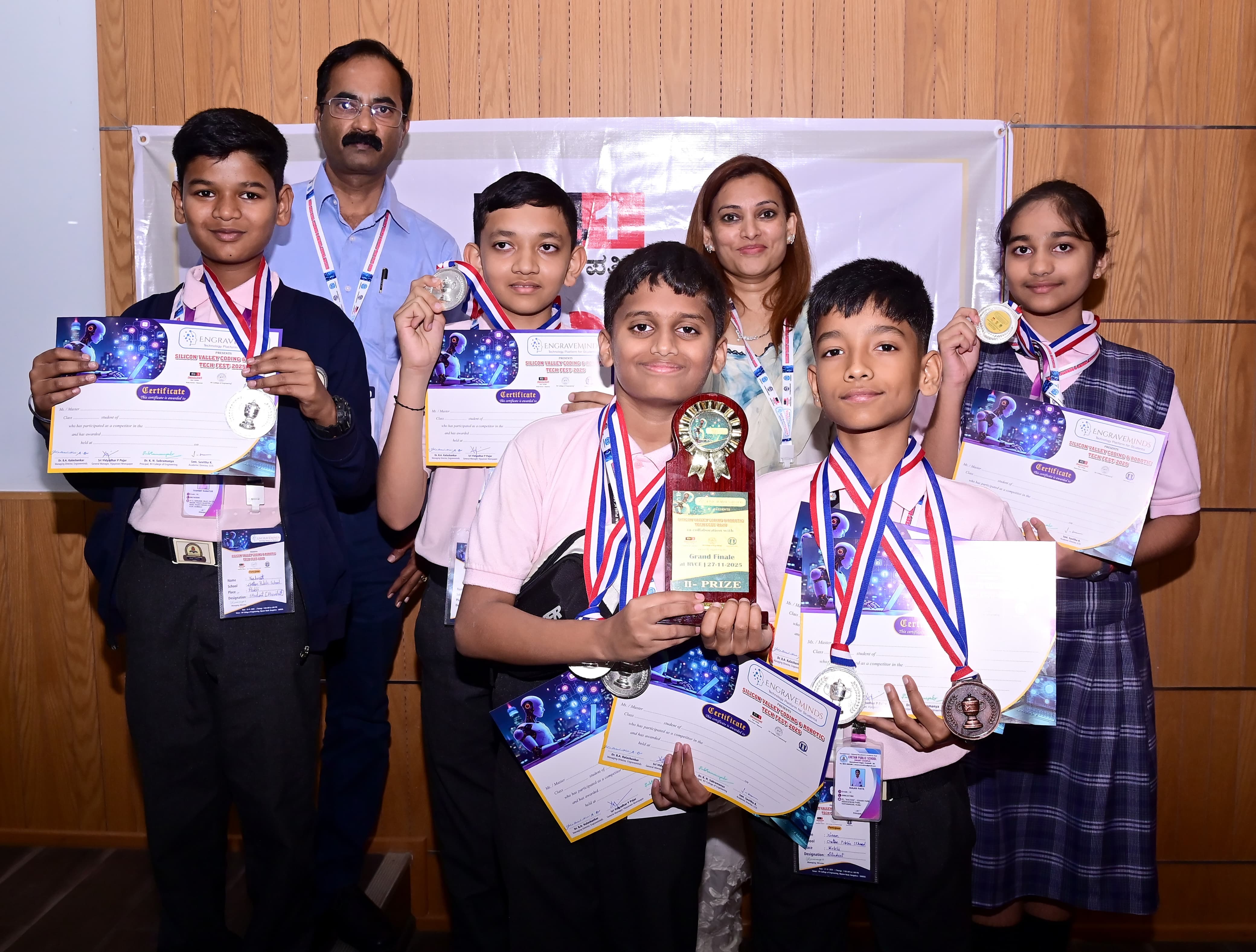 Second Prize at the Silicon Valley Coding & Robotics Grand Finale